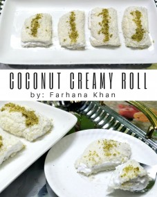 Coconut Creamy Roll Recipe