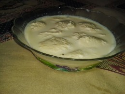 INSTANT BREAD RASMALAI RECIPE