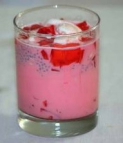 Strawberry Falooda Recipe
