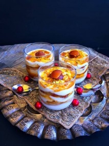 Gulab Jamun Parfait Recipe