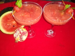 WATERMELON POMEGRANATE SMOOTHIE RECIPE