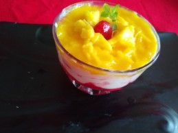 BAKED YOGURT WITH MANGO RECIPE