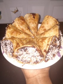Leftover Roti Nutritious Cones Recipe