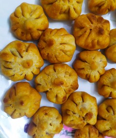 Coconut Fried Modak Recipe