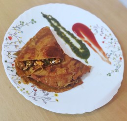 Tandoori Crepe/Chilla Recipe