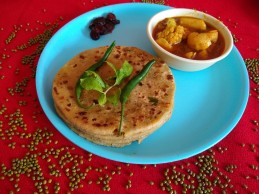 SPROUT PARATHA RECIPE