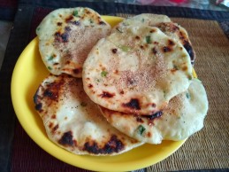 GREEN GARLIC NAAN Recipe