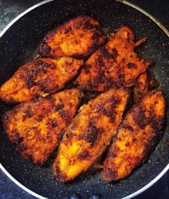 Achari fish fry Recipe