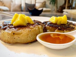 MANGO JAPANESE FLUFFY PANCAKES RECIPE