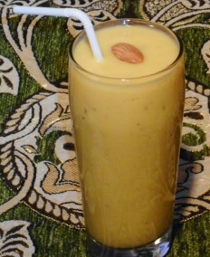 Almond Mango Shake Recipe