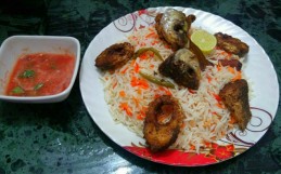 Fried Fish + Fried Rice.....Without Fried Chutney Recipe