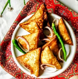 Mung Bean and Meat Samosas Recipe