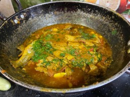 Shorse Tengra Maach Recipe