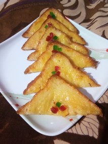 Custard Bread Delight Recipe