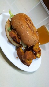 Fried Chicken Burger Recipe
