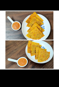 Paratha Quesdilla Recipe
