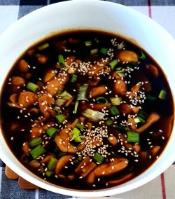 Restaurant style Chinese Chicken with Mushrooms