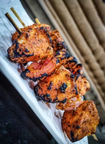 Tandoori Idli with chhole masala Recipe