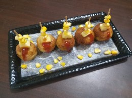 Mexican Cheese Corn Balls Recipe