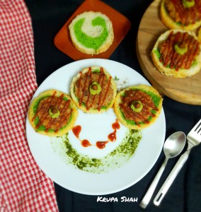 Pani Puri Bruschetta Recipe