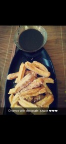 Churros with Chocolate Sauce Recipe