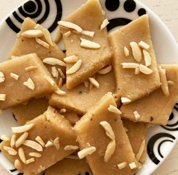 Badam Barfi Recipe