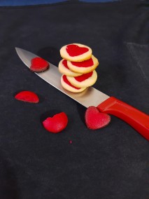 No Oven Vanilla Heart Cookies Recipe