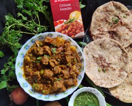 Soya Matar ki Sabji with Chole Masale Recipe