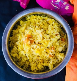 VEG PULAO WITH BIRYANI MASALA RECIPE