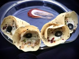Papad Pizza Cone Recipe