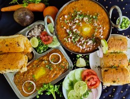 Pav bhaji Recipe with Paneer Masala Recipe