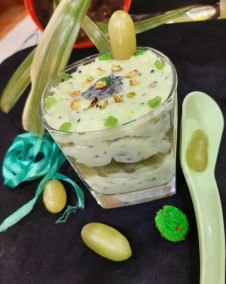 Chia Grape Pudding Recipe
