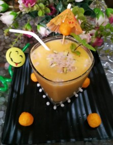 Sago Mango Shake Recipe