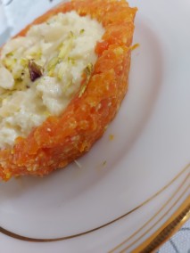 GAJAR HALWA BOWL WITH RABDI RECIPE