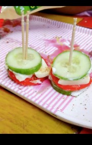 Cheesy Cucumber Punch Recipe