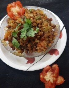 Sprouted Chana fry