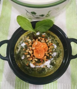 Lahsuni Palak Recipe
