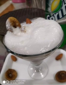 Icecream and Sprite Punch Recipe