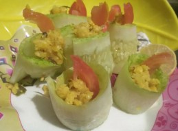 Cucumber Salad Rolls Recipe