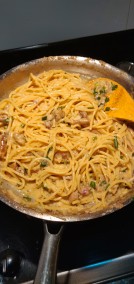 Fungi a la Carbonara Recipe