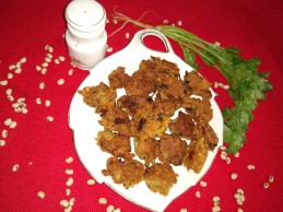 BLACK EYED BEANS FRITTERS RECIPE