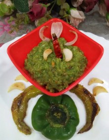 Capsicum Chutney Recipe