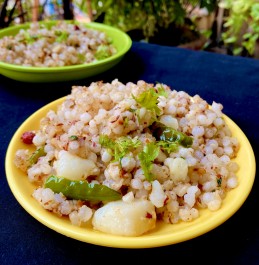 Tapioca or Sago Pearls Khichadi