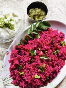 Super Healthy Beet Pulao Recipe