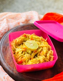 Salted Vermicelli Loaded with Veggies Recipe