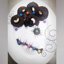Choco lava idli