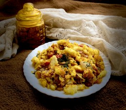 Bread Tadka With Dry Fruits Recipe