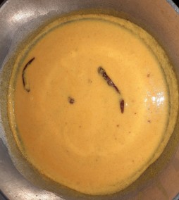 Curd besan ki sabzi