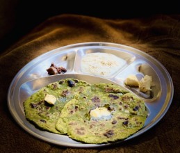 SPINACH PARATHA