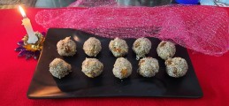 CHIA SEEDS COCONUT LADOO